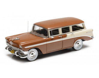 Chevrolet Bel Air Beauville wagon 1956 (brown / cream)