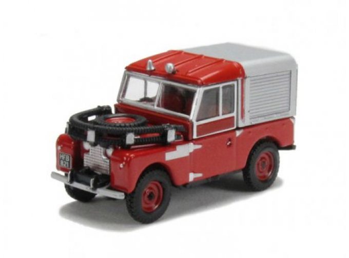 LAND ROVER 88" Fire Appliance (1955), red