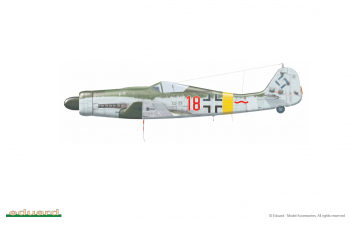 Сборная модель Немецкий высотный истребитель Focke-Wulf Fw190 D-9 ProfiPACK