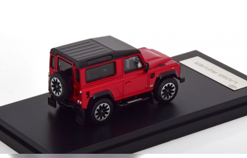 LAND ROVER Defender 90 Works V8 (2018), red metallic black