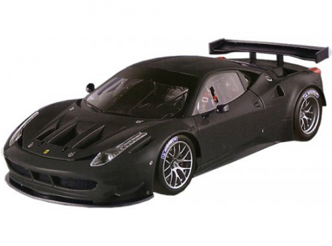 FERRARI 458 ITALIA GT2 FLAT, BLACK