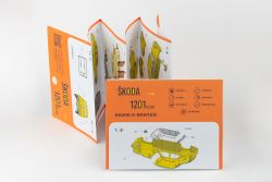 Сборная модель SKODA 1201 (1956) - Taxi - Model Kit