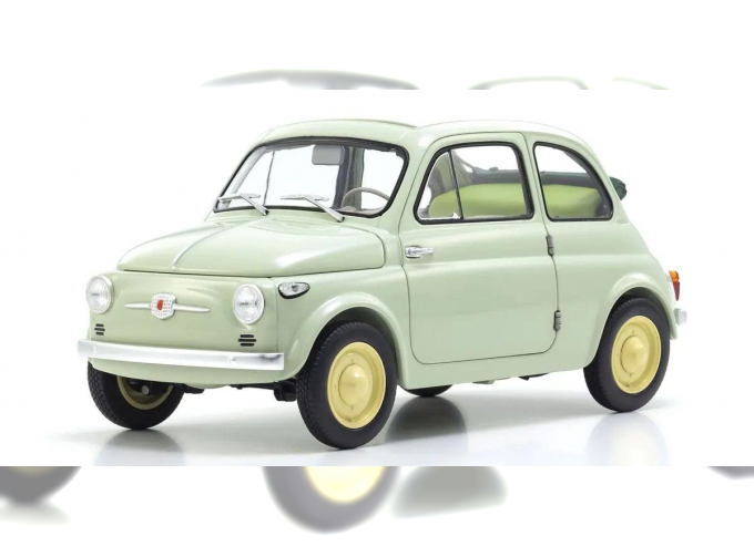 FIAT 500 D Cabriolet Open (1960), Verde Chiaro - Light Green