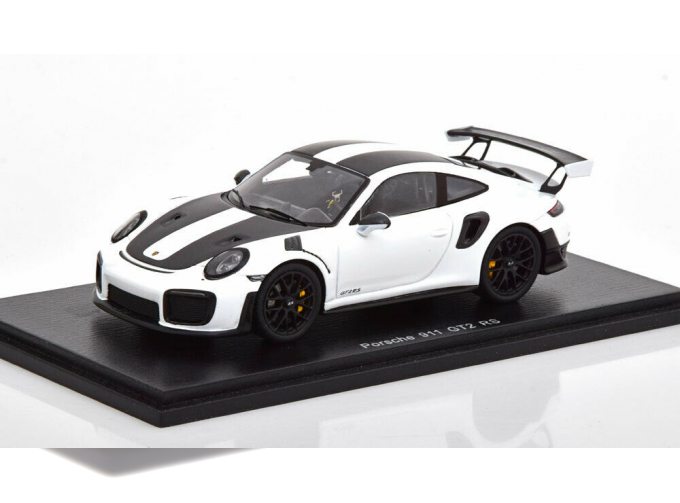 Porsche 911 GT3 RS Weissach Package 2018 (white / black)