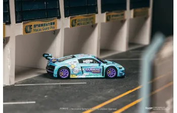 AUDI R8 LMS GT3 EVO II #36 Uno Racing Macau GT with Diorama and Card (2025)