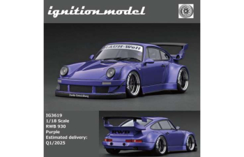 PORSCHE RWB 930, purple