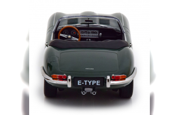 JAGUAR E-Type Cabrio Series I (1961) руль слева, зеленый (British Racing Green)