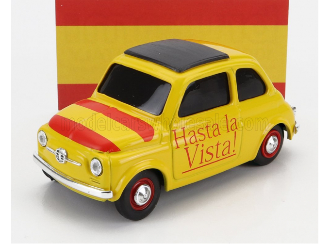 FIAT 500 Hasta La Vista - Viva La Vida, Yellow Red