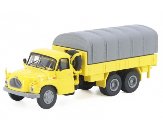 TATRA T138 Truck Telonato 3-assi (1959), Yellow Grey