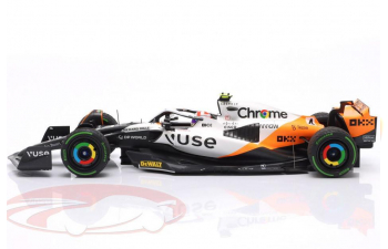 McLAREN MCL60 №4 9th Monaco GP Formula 1 Lando Norris (2023)