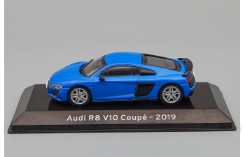 Audi R8 V10 Coupé 2019, blue