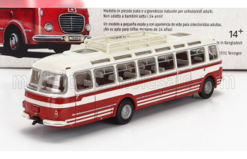 SKODA 706 Rto Lux Autobus (1958), Red White