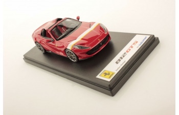 Ferrari 812 GTS (Rosso Corsa with White/Yellow Livery)