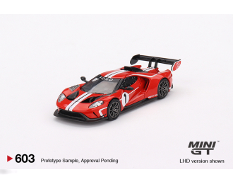 Ford GT MK II #013, rosso alpha