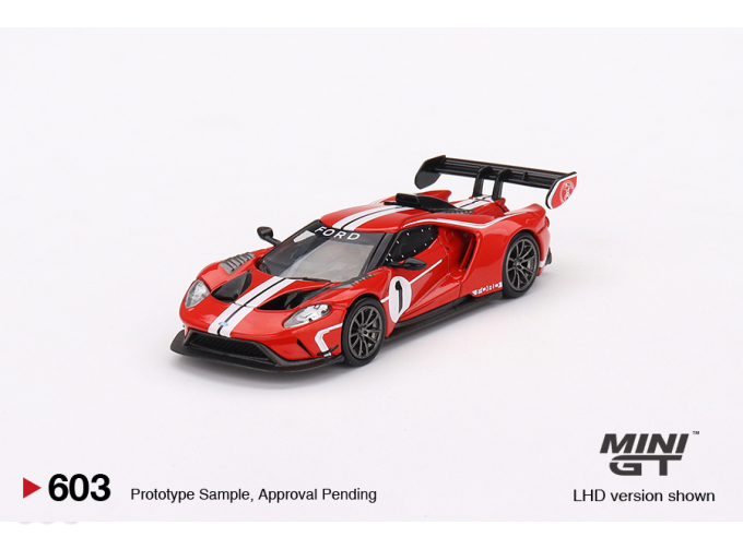 Ford GT MK II #013, rosso alpha