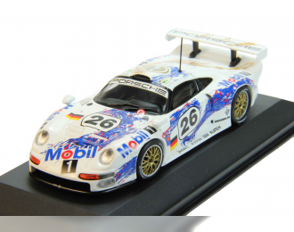 PORSCHE 911 GT1 #26 Wendlinger-Goody-Dalmas Le Mans (1996), white