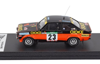 FORD Escort Mkii №23 Rally Of Portugal (1979) Antonio Borges - Pina De Marais, Black Orange