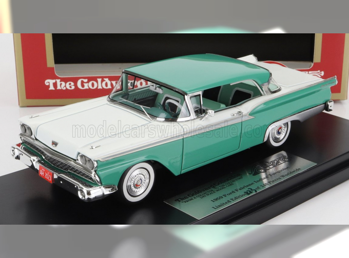 FORD FAIRLANE 1959, green / white