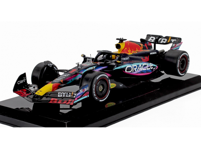 RED BULL F1 Rb19 Team Oracle Red Bull Racing №1 World Champion Winner Miami Gp Max Verstappen (2023)