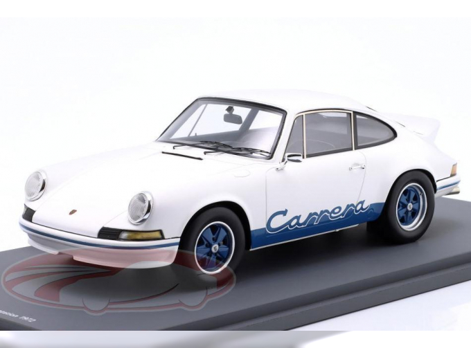 PORSCHE 911 2.7 RS Presentation Car (1972), white / blue