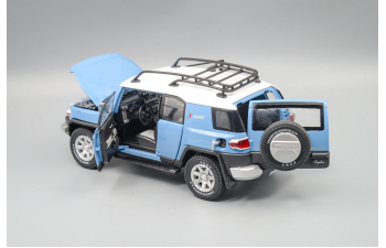 TOYOTA FJ Cruiser, синий, 21 см