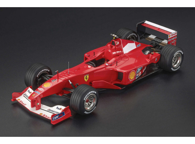 FERRARI F1 F2000 №4 Winner German Hockenheim Gp (2000) Rubens Barrichello, Red White