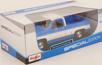 CHEVROLET C-10 Pick-up Cheyenne Super (1974), Blue White