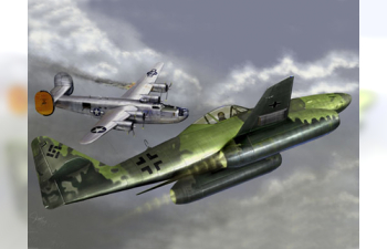 Сборная модель Немецкий истребитель Messerschmitt Me262A-1a