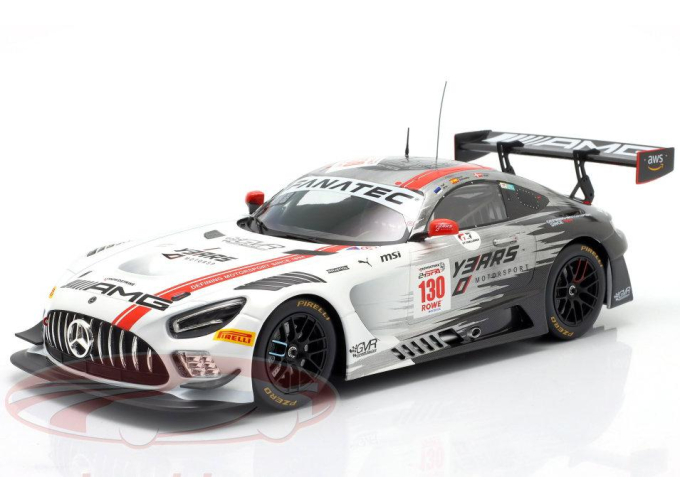 MERCEDES-BENZ AMG GT3 Evo №130 Team GruppeM Racing 24h Spa Ralf Aron, Daniel Juncadella, Frederik Vesti (2024)
