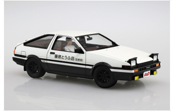 Сборная модель Toyota Trueno AE86 Fujiwara Takumi (Project-D Ver.) with Figure