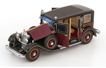 MERCEDES-BENZ 770K Emperor Hirohito (1935), dark red/black