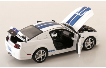 FORD Shelby GT350 (2011), white/blue metallic