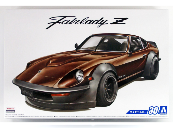 Сборная модель Nissan s30 Fairlady Z AeroCustom