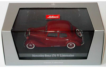 MERCEDES-BENZ 170 Limousine W136 (1946-1955), red