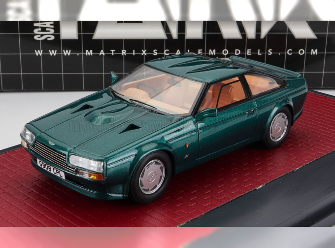 ASTON MARTIN V8 Zagato (1986), Green Met