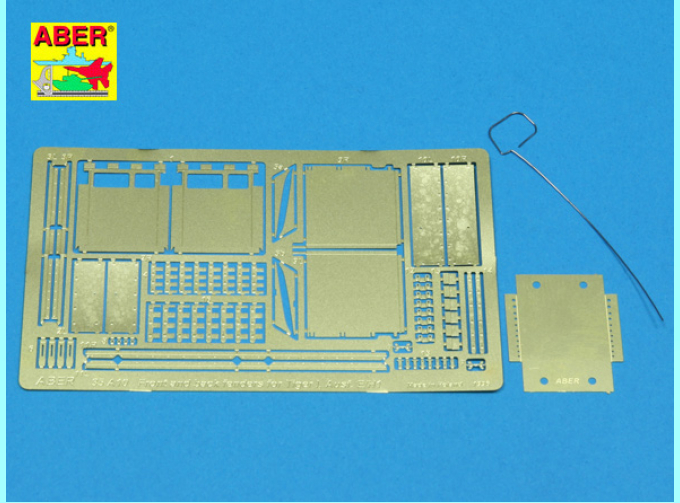 Фототравление для Front and back fenders for Tiger I