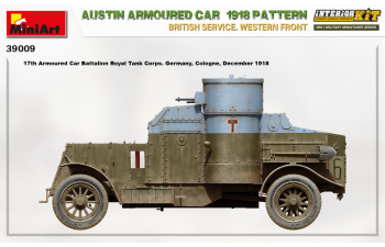 Сборная модель Austin Armoured Car 1918 Pattern. British Service. Western Front. Interior Kit