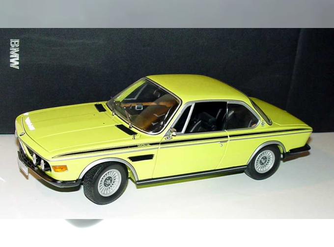 BMW 3,0 CSL CS E9 (1968), yellow