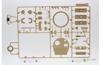 Сборная модель Sd.Kfz. 181 Pz.kpfw.VI Ausf. E Tiger I Middle ProductionW/ Full Interior