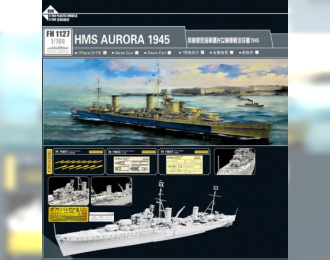 Сборная модель HMS Light Cruiser Aurora 1945