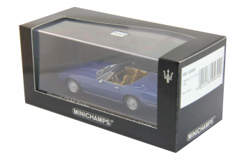 MASERATI Ghibli Spider (1969), blue metallic