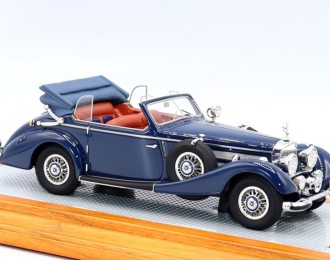 Mercedes-Benz 540K Cabriolet Normalm 1938 sn169389 Current Car Top Down, Blue