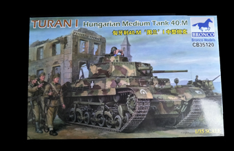 Сборная модель TURAN I Hungarian Medium Tank 40M