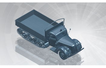 Сборная модель V3000 M (Sd.Kfz.3B) Maultier, Германский полугусеничный грузовой автомобильІІ МB