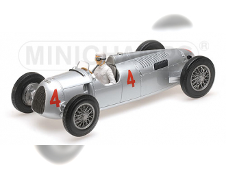 AUTO UNION TYP C - ACHILLE VARZI - 2ND PLACE GRAND PRIX AUTOMOBILE DE MONACO 1936