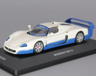 MASERATI MC12 Road Version Closed (2005), silver / blue