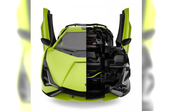 Сборная модель RC LAMBORGHINI Sian Fkp 37 Hybrid (2020), Ligh Green Met