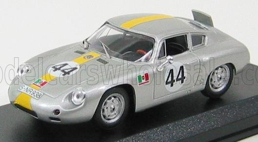 PORSCHE 1600gs Abarth N 44 Targa Florio 1962 Conte - Pucci - Barth, Silver Yellow