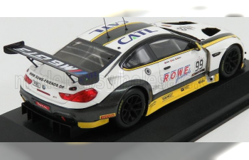 BMW 6-series M6 Gt3 Team Rowe Racing N 99 Winner 24h Spa 2016 A.sims - P.eng - M.martin, White Yellow Black