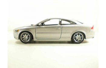 VOLVO C70 Coupe, Star Collection 1:24, цвет серебристый